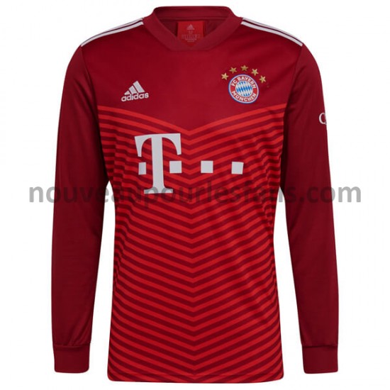 Maillot Bayern Munich Tenue Domicile 2021-2022 Manche Longue