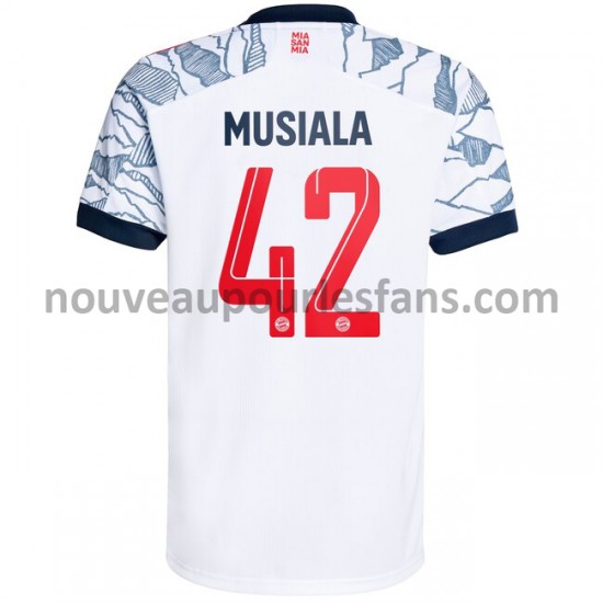 Maillot Bayern Munich Jamal Musiala 42 Tenue 3ème 2021-2022 Manche Courte