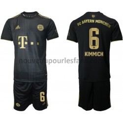 Maillot Bayern Munich Joshua Kimmich 6 Enfant Tenue Extérieur 2021-2022 Manche Courte
