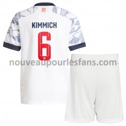 Maillot Bayern Munich Joshua Kimmich 6 Enfant Tenue 3ème 2021-2022 Manche Courte