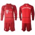 Maillot Bayern Munich Enfant Tenue Domicile 2021-2022 Manche Longue