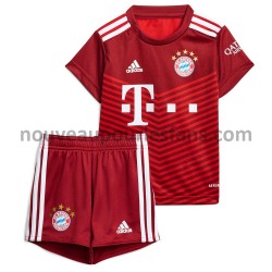 Maillot Bayern Munich Enfant Tenue Domicile 2021-2022 Manche Courte