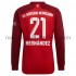 Maillot Bayern Munich Lucas Hernandez 21 Tenue Domicile 2021-2022 Manche Longue