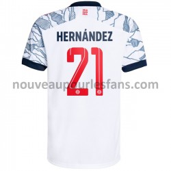 Maillot Bayern Munich Lucas Hernandez 21 Tenue 3ème 2021-2022 Manche Courte