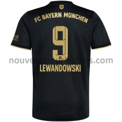 Maillot Bayern Munich Robert Lewandowski 9 Tenue Extérieur 2021-2022 Manche Courte