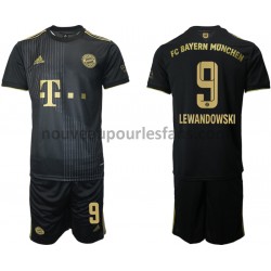 Maillot Bayern Munich Robert Lewandowski 9 Enfant Tenue Extérieur 2021-2022 Manche Courte