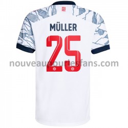 Maillot Bayern Munich Thomas Müller 25 Tenue 3ème 2021-2022 Manche Courte