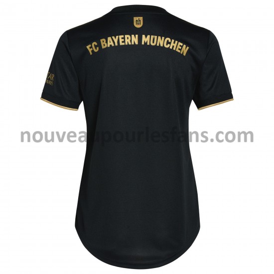 Maillot Bayern Munich Femme Tenue Extérieur 2021-2022 Manche Courte