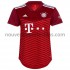 Maillot Bayern Munich Femme Tenue Domicile 2021-2022 Manche Courte