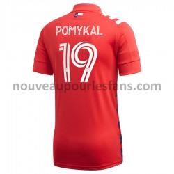 Maillot FC Dallas Paxton Pomykal 19 Tenue Domicile 2021 Manche Courte