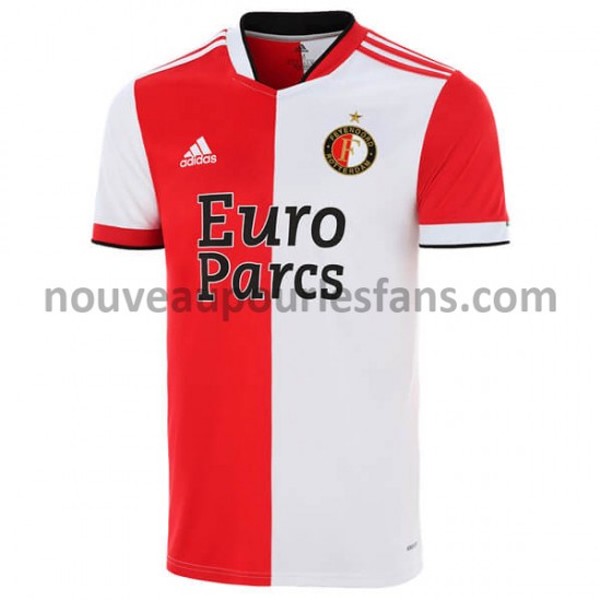 Maillot Feyenoord Rotterdam Tenue Domicile 2021-2022 Manche Courte