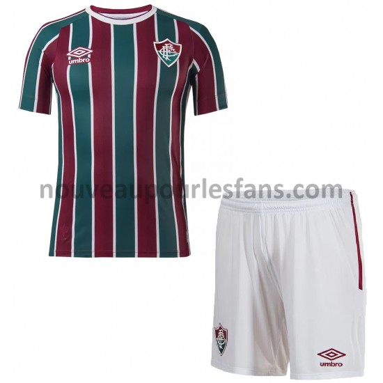 Maillot Fluminense Enfant Tenue Domicile 2021-2022 Manche Courte