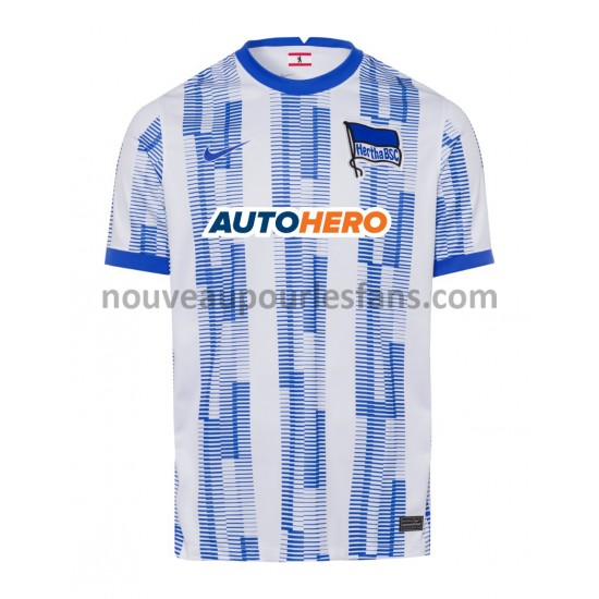 Maillot Hertha BSC Berlin Tenue Domicile 2021-2022 Manche Courte