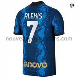 Maillot Inter Milan Alexis Sanchez 7 Tenue Domicile 2021-2022 Manche Courte