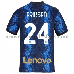 Maillot Inter Milan Christian Eriksen 24 Tenue Domicile 2021-2022 Manche Courte