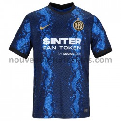 Maillot Inter Milan Tenue Domicile 2021-2022 Manche Courte