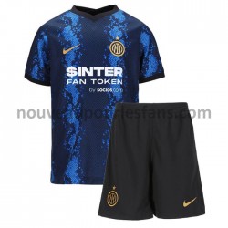 Maillot Inter Milan Enfant Tenue Domicile 2021-2022 Manche Courte