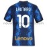 Maillot Inter Milan Lautaro Martinez 10 Tenue Domicile 2021-2022 Manche Courte