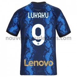 Maillot Inter Milan Romelu Lukaku 9 Tenue Domicile 2021-2022 Manche Courte