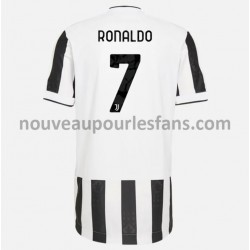 Maillot Juventus Cristiano Ronaldo 7 Tenue Domicile 2021-2022 Manche Courte