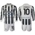 Maillot Juventus Dybala 10 Enfant Tenue Domicile 2021-2022 Manche Longue
