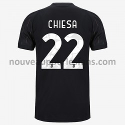 Maillot Juventus Federico Chiesa 22 Tenue Extérieur 2021-2022 Manche Courte