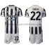 Maillot Juventus Federico Chiesa 22 Enfant Tenue Domicile 2021-2022 Manche Courte