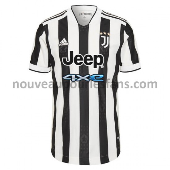 Maillot Juventus Turin Tenue Domicile 2021-2022 Manche Courte