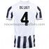 Maillot Juventus Matthijs de Ligt 4 Tenue Domicile 2021-2022 Manche Courte