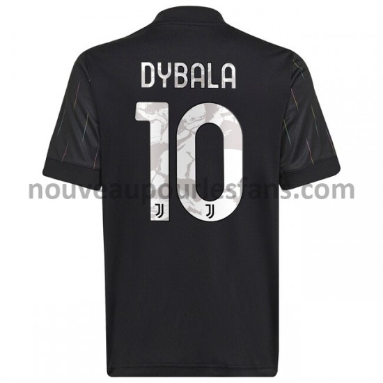 Maillot Juventus Paulo Dybala 10 Tenue Extérieur 2021-2022 Manche Courte