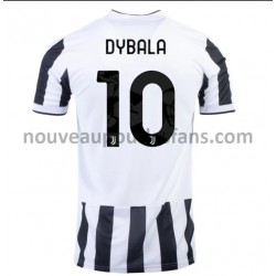 Maillot Juventus Paulo Dybala 10 Tenue Domicile 2021-2022 Manche Courte