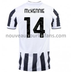 Maillot Juventus Weston McKennie 14 Tenue Domicile 2021-2022 Manche Courte