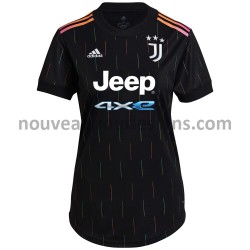 Maillot Juventus Femme Tenue Extérieur 2021-2022 Manche Courte