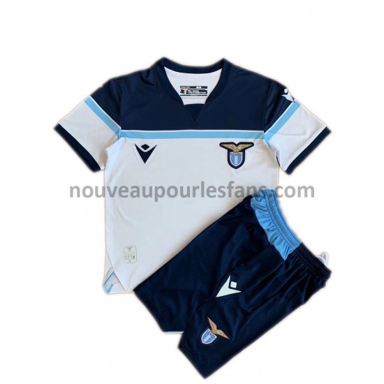 Maillot SS Lazio Enfant Tenue Extérieur 2021-2022 Manche Courte