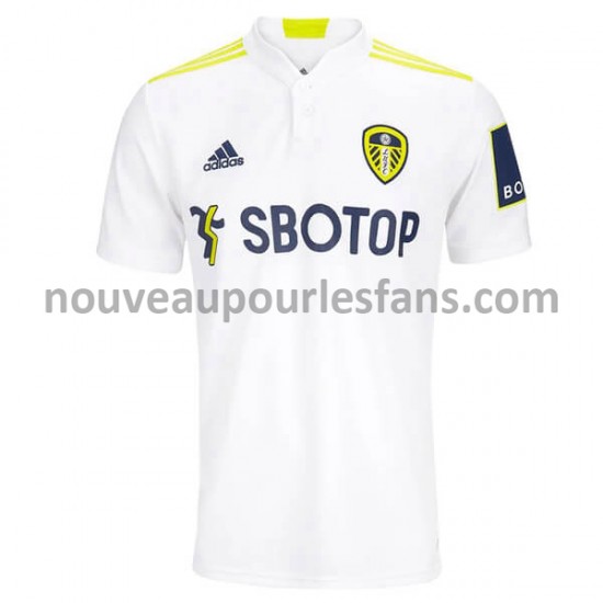 Maillot Leeds United Tenue Domicile 2021-2022 Manche Courte