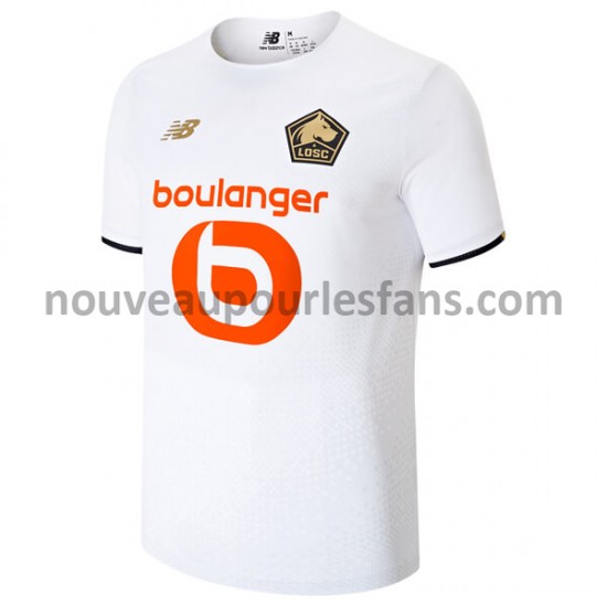 Maillot OSC Lille Tenue Extérieur 2021-2022 Manche Courte