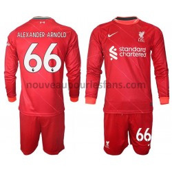 Maillot Liverpool Alexander Arnold 66 Enfant Tenue Domicile 2021-2022 Manche Longue