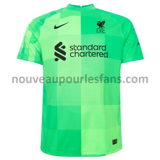 Maillot Liverpool Gardien Tenue Domicile 2021-2022 Manche Courte