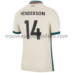 Maillot Liverpool Henderson 14 Tenue Extérieur 2021-2022 Manche Courte