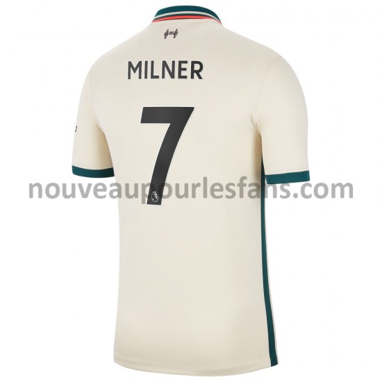 Maillot Liverpool James Milner 7 Tenue Extérieur 2021-2022 Manche Courte
