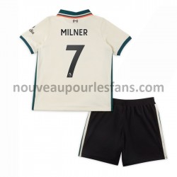 Maillot Liverpool James Milner 7 Enfant Tenue Extérieur 2021-2022 Manche Courte