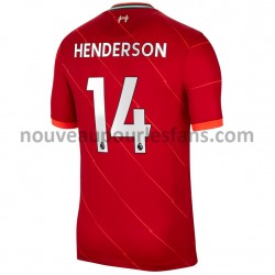 Maillot Liverpool Jordan Henderson 14 Tenue Domicile 2021-2022 Manche Courte