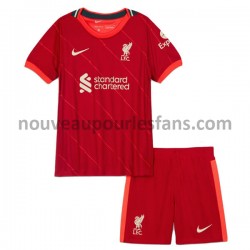 Maillot Liverpool Enfant Tenue Domicile 2021-2022 Manche Courte