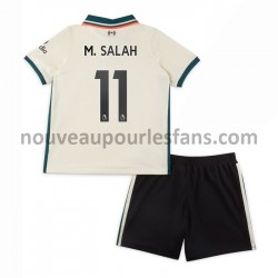 Maillot Liverpool M.Salah 11 Enfant Tenue Extérieur 2021-2022 Manche Courte