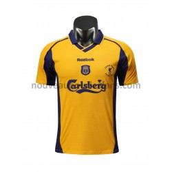 Maillot Liverpool Retro Tenue Extérieur 2000-2001 Manche Courte
