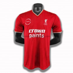 Maillot Liverpool Retro Tenue Domicile 1985-1986 Manche Courte