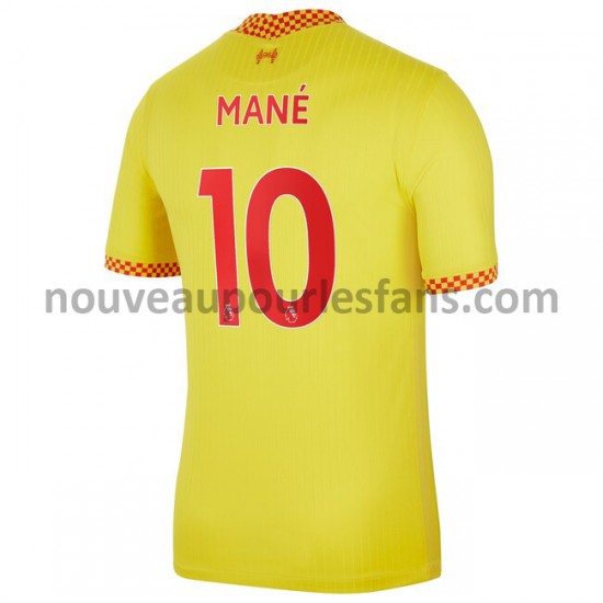 Maillot Liverpool Sadio Mane 10 Tenue 3ème 2021-2022 Manche Courte