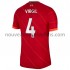 Maillot Liverpool Virgil Van Dijk 4 Tenue Domicile 2021-2022 Manche Courte