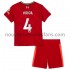 Maillot Liverpool Virgil van Dijk 4 Enfant Tenue Domicile 2021-2022 Manche Courte