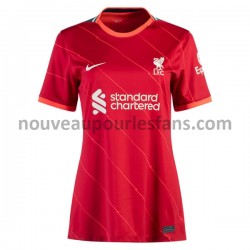 Maillot Liverpool Femme Tenue Domicile 2021-2022 Manche Courte